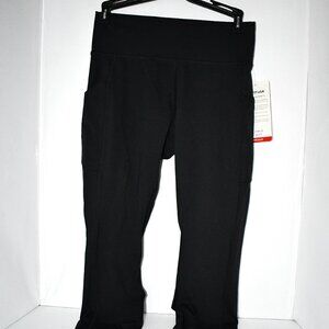 Fit USA Leggings 25” in Black Size: Large #NY88C25 NWT Details: Nylon/Lycra Side